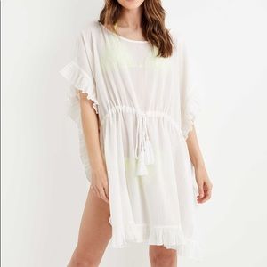 Aerie ruffle cover up